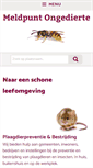 Mobile Screenshot of meldpuntongedierte.nl